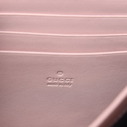 Gucci Calfskin Matelasse GG Marmont Chain Wallet Perfect Pink 6 of 10