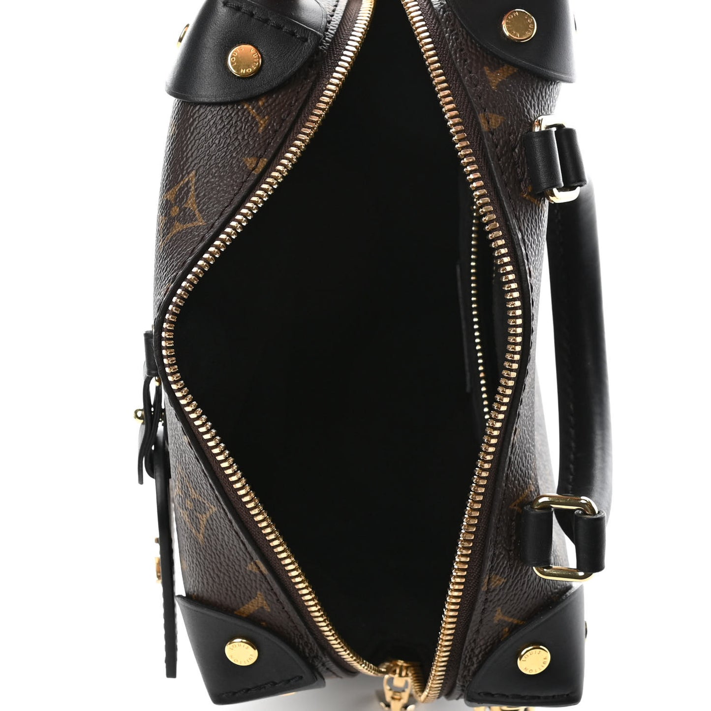Monogram Petite Malle Souple Black