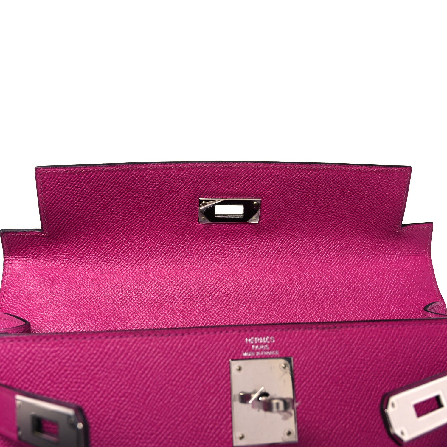 Hermes Epsom Kelly Sellier 28 Rose Pourpre 17 of 37