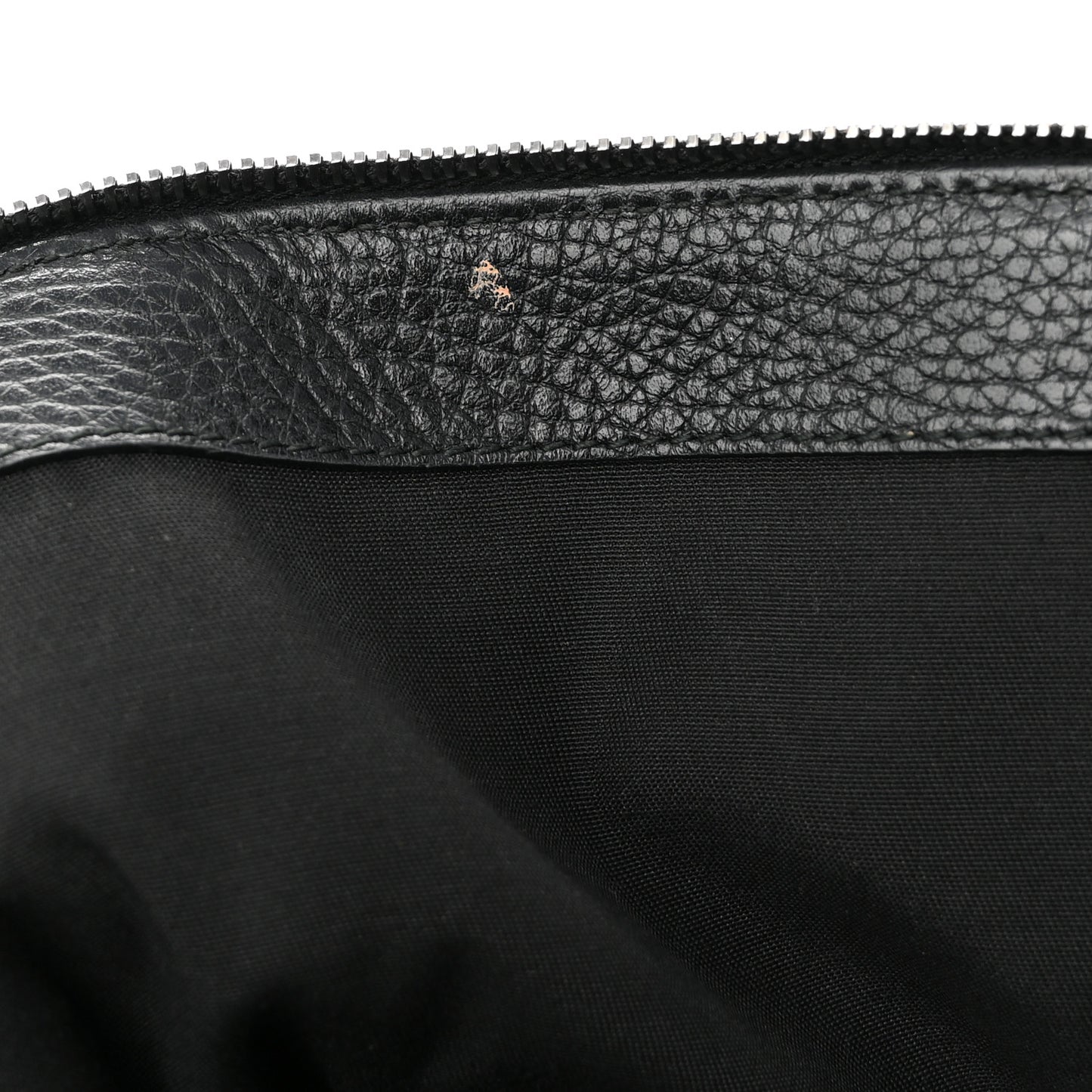 Nylon Monogram Medium GG Charm Dome Satchel Black