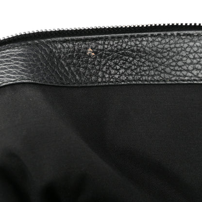 Gucci Nylon Monogram Medium GG Charm Dome Satchel Black 11 of 12