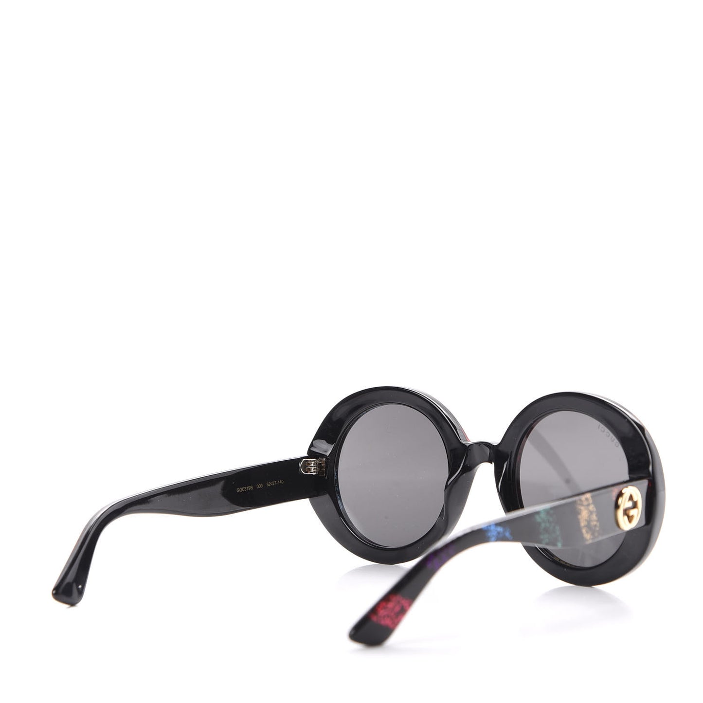 Acetate Round Glitter GG0319S Sunglasses Rainbow