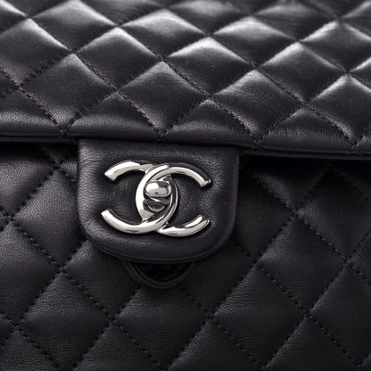 Chanel Calfskin Quilted Large Urban Spirit Backpack Navy 10 of 11