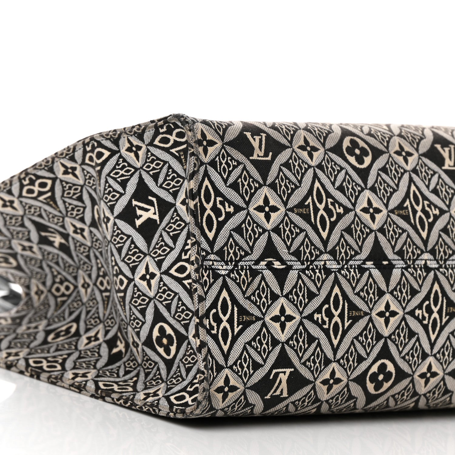 Louis Vuitton Jacquard Since 1854 Onthego GM Grey 8 of 15