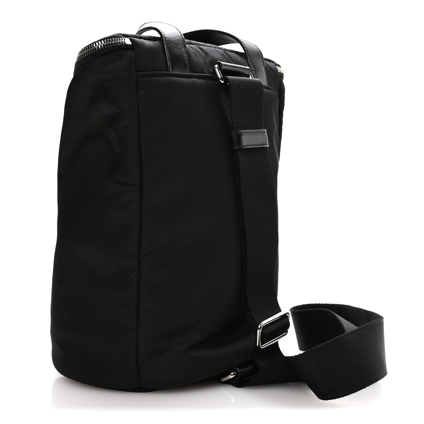 Re-Nylon Sling Backpack Black