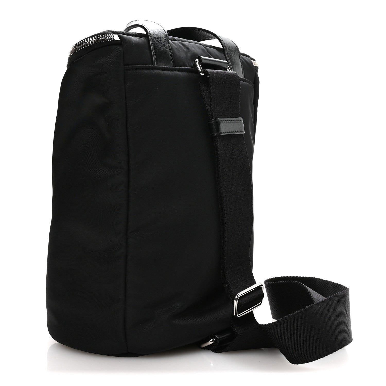 Prada Re-Nylon Sling Backpack Black 3 of 10