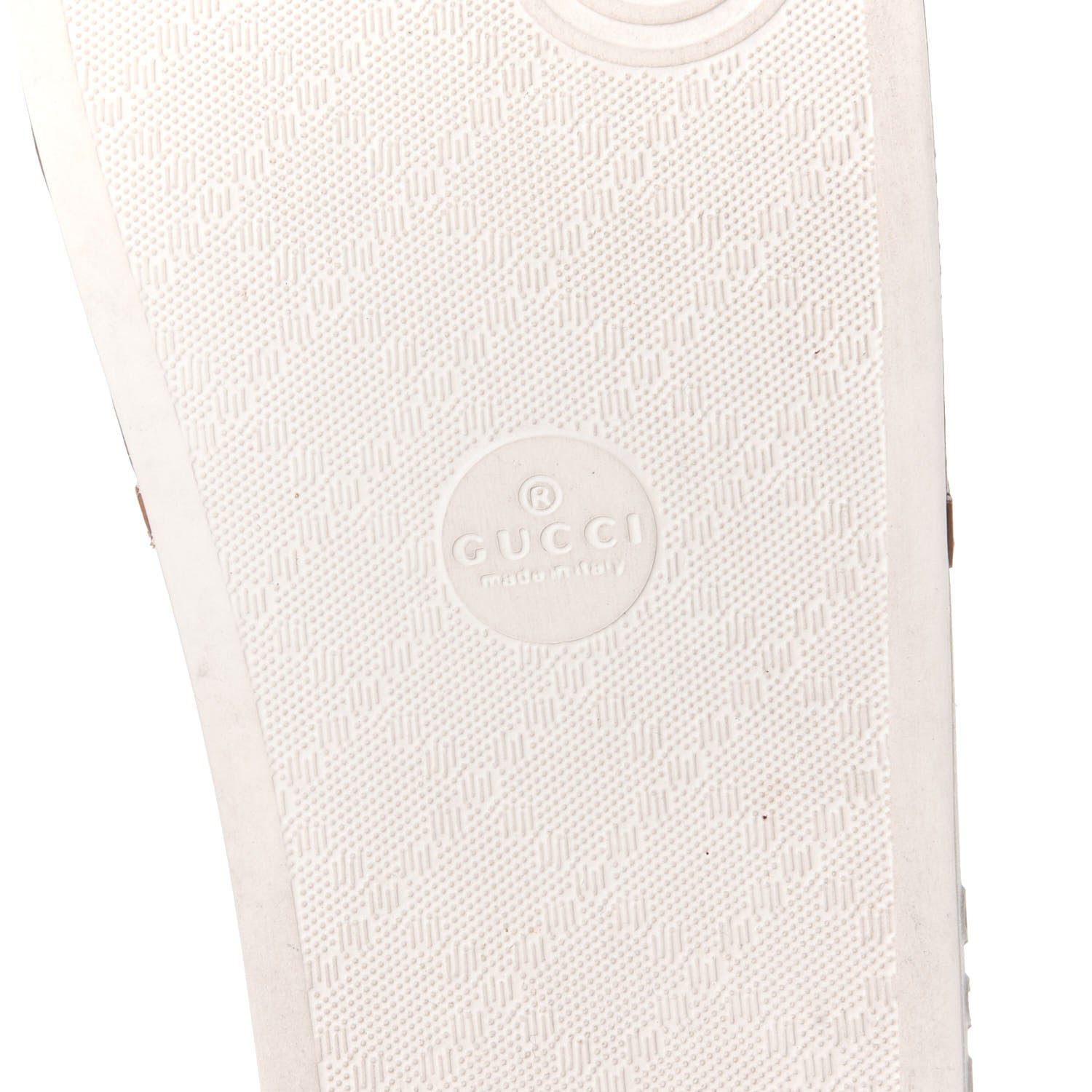 Gucci X DISNEY Mini Vintage GG Supreme Monogram Mickey Mouse Womens Slide Sandals 38 Beige Vintage Sun Oil 8 of 11
