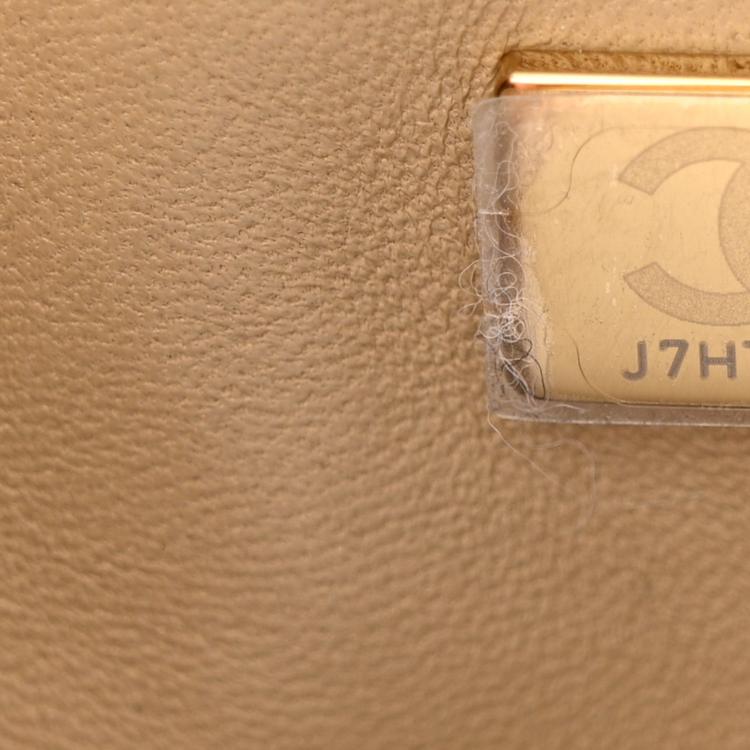 Chanel Caviar Quilted Medium Double Flap Dark Beige 7 of 11
