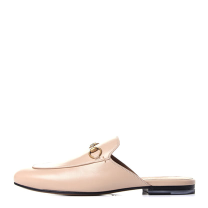 Gucci Malaga Kid Womens Princetown Slippers 38.5 Skin Rose 1 of 11