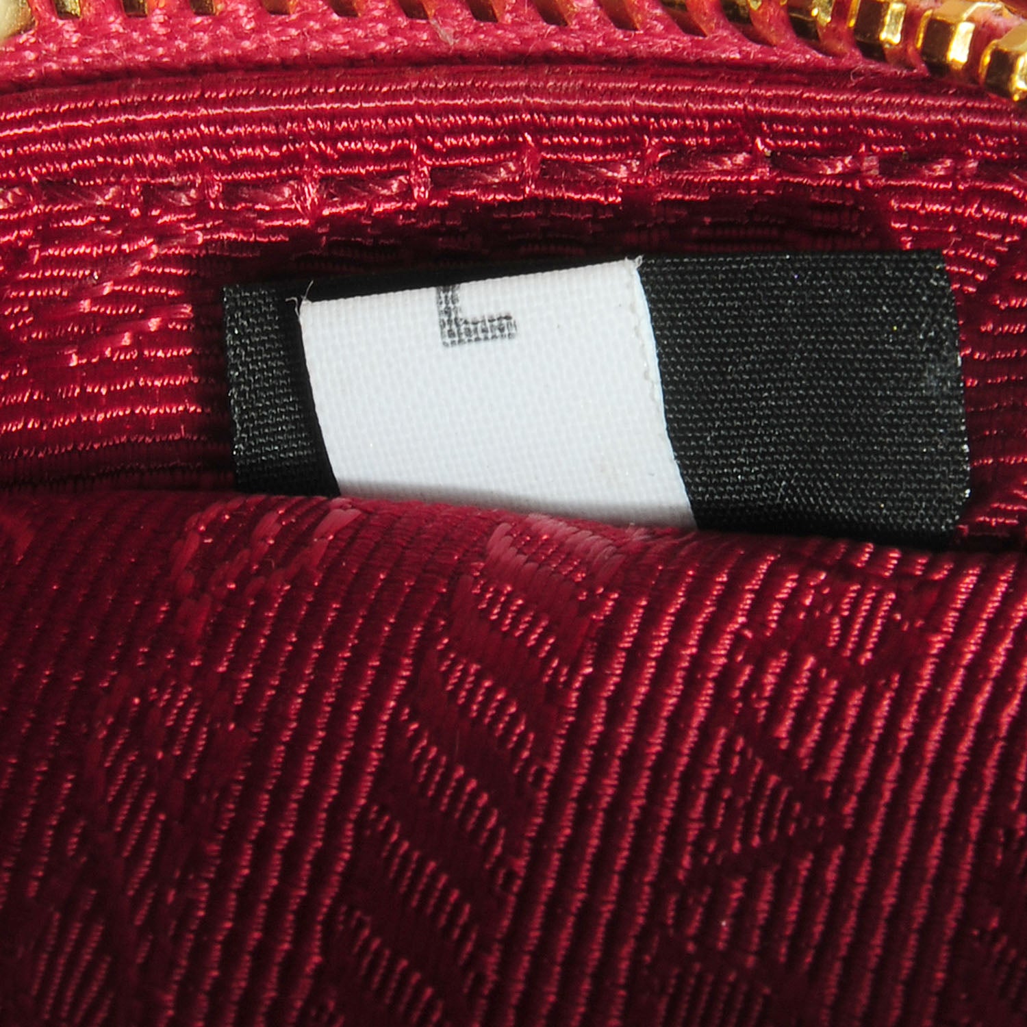 Prada Saffiano Mini Zip Crossbody Bag Tamaris 9 of 10