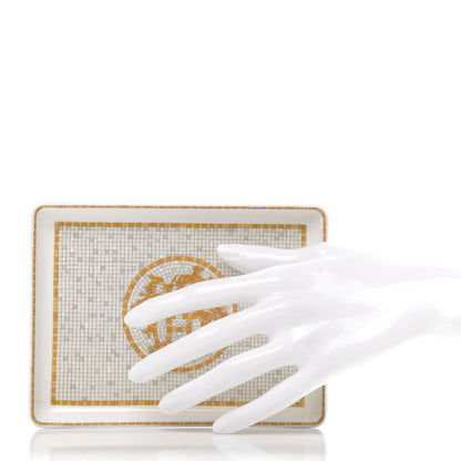 Hermes Porcelain Mosaique au 24 Sushi Plate 2 of 6