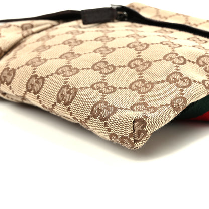 Gucci Monogram Web Belt Bag Dark Brown 9 of 9