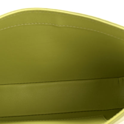 Saint Laurent Calfskin Lizard Embossed Le 5 A 7 Mini Hobo Dull Lime 5 of 11