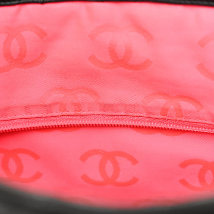 Chanel Calfskin Quilted Large Cambon Tote Black White 10 of 12