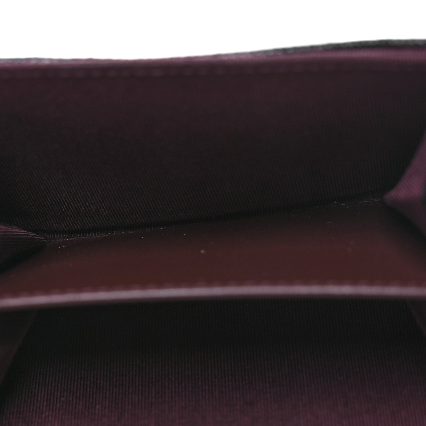 Caviar Quilted Flap Card Holder Chain Wristlet Black