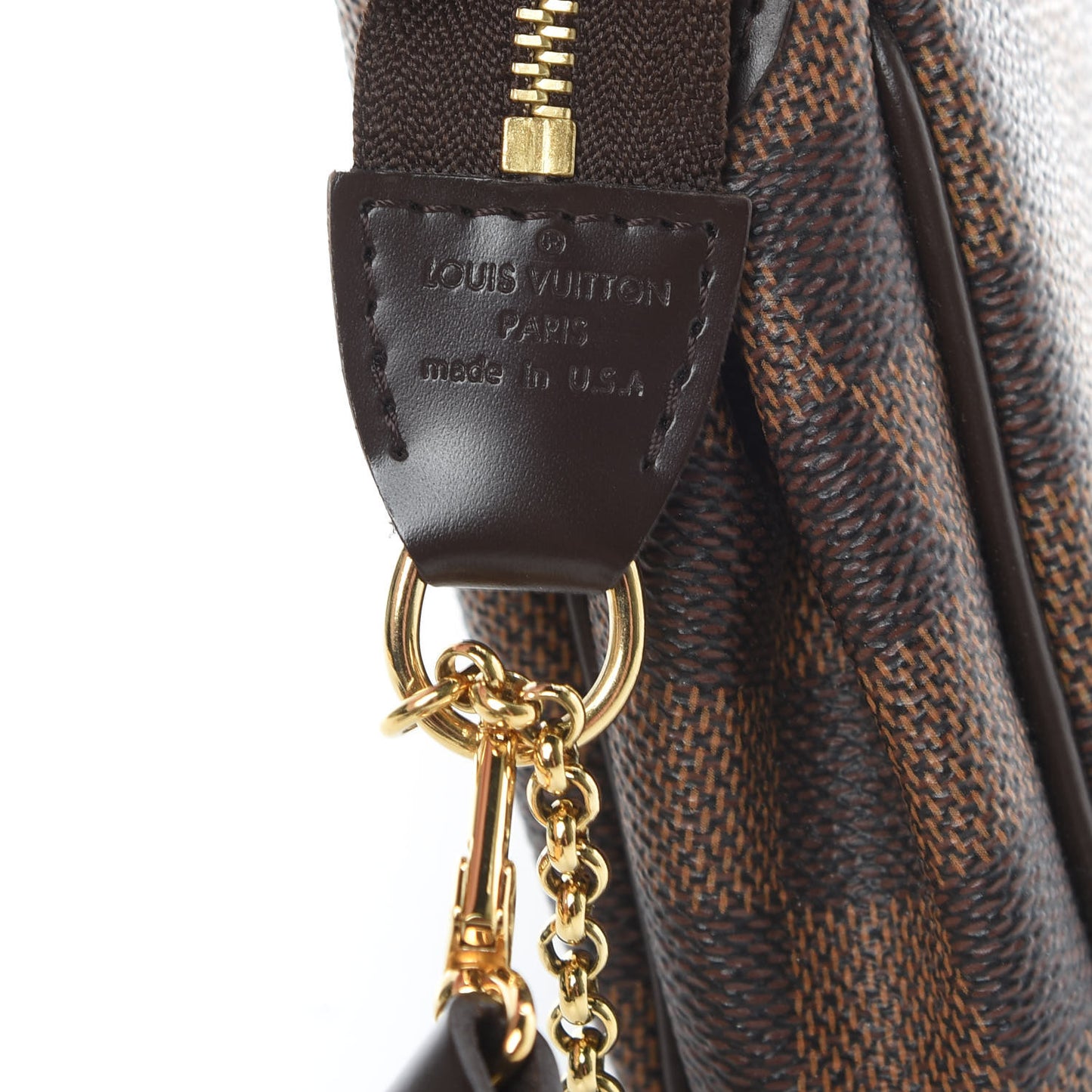 Damier Ebene Eva Clutch