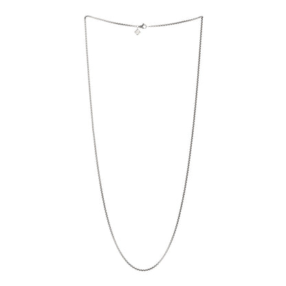 David Yurman Sterling Silver 14K Yellow Gold 2.7mm Box Chain Necklace 34" 2 of 3