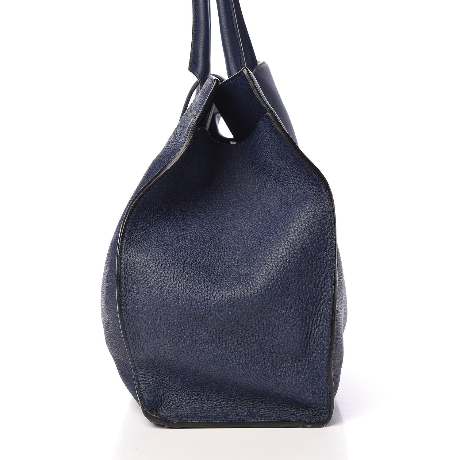 Gucci Soft Calfskin Medium Jackie Top Handle Bag Classic Blue Marine 11 of 15