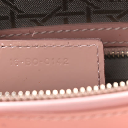 Christian Dior Patent Cannage Large Lady Dior Pink 7 of 9