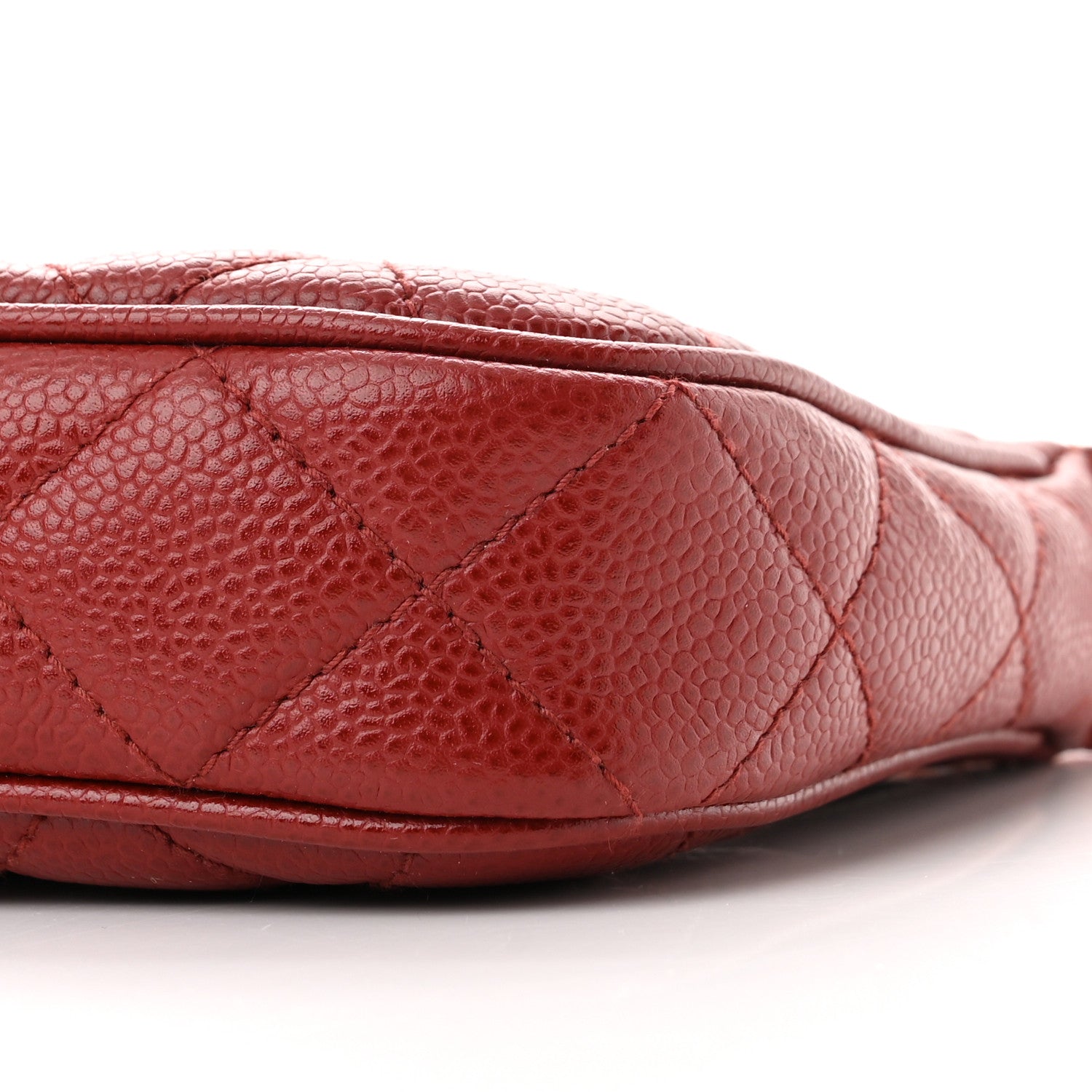 Chanel Caviar Quilted Timeless CC Shoulder Bag Red 10 of 16