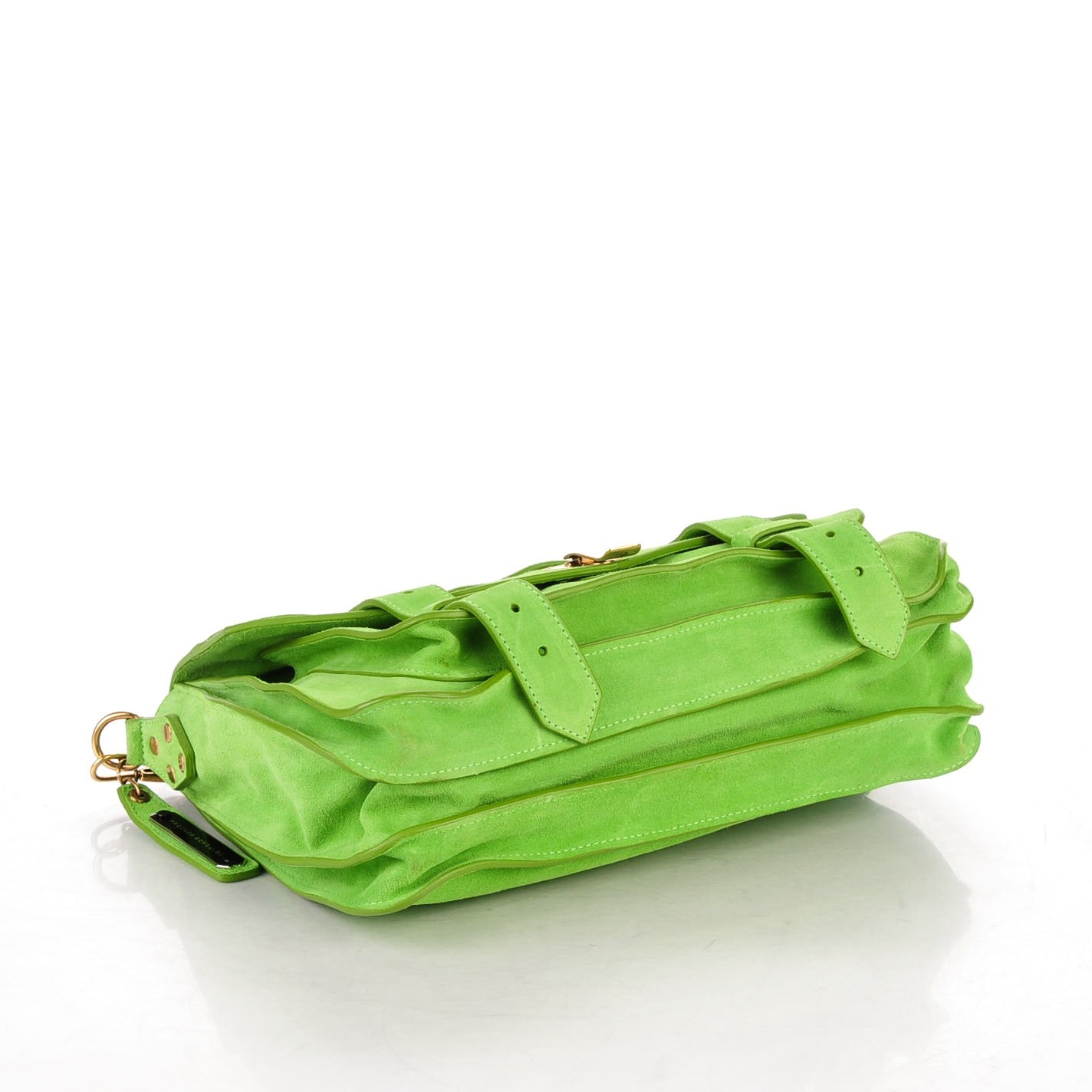 Proenza Schouler Suede PS1 Medium Satchel Tropical Green 4 of 8
