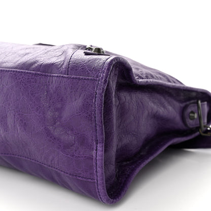 Balenciaga Agneau Classic Hardware City Dark Violet 9 of 9
