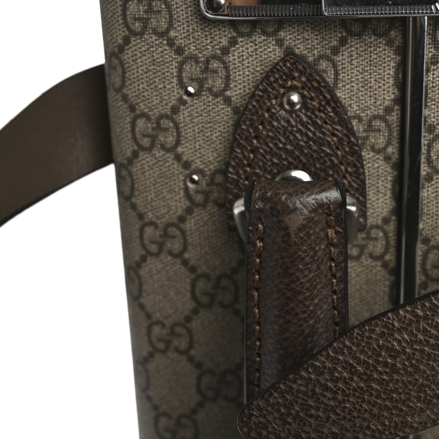 Supreme Monogram Globe-Trotter Carry-On Brown