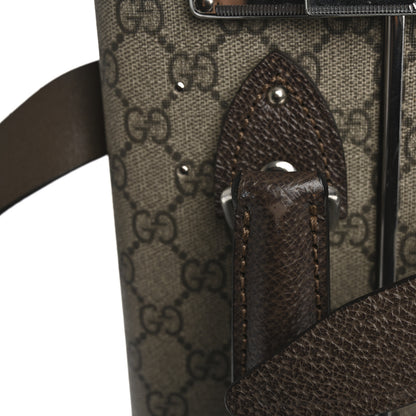 Gucci Supreme Monogram Globe-Trotter Carry-On Brown 14 of 15