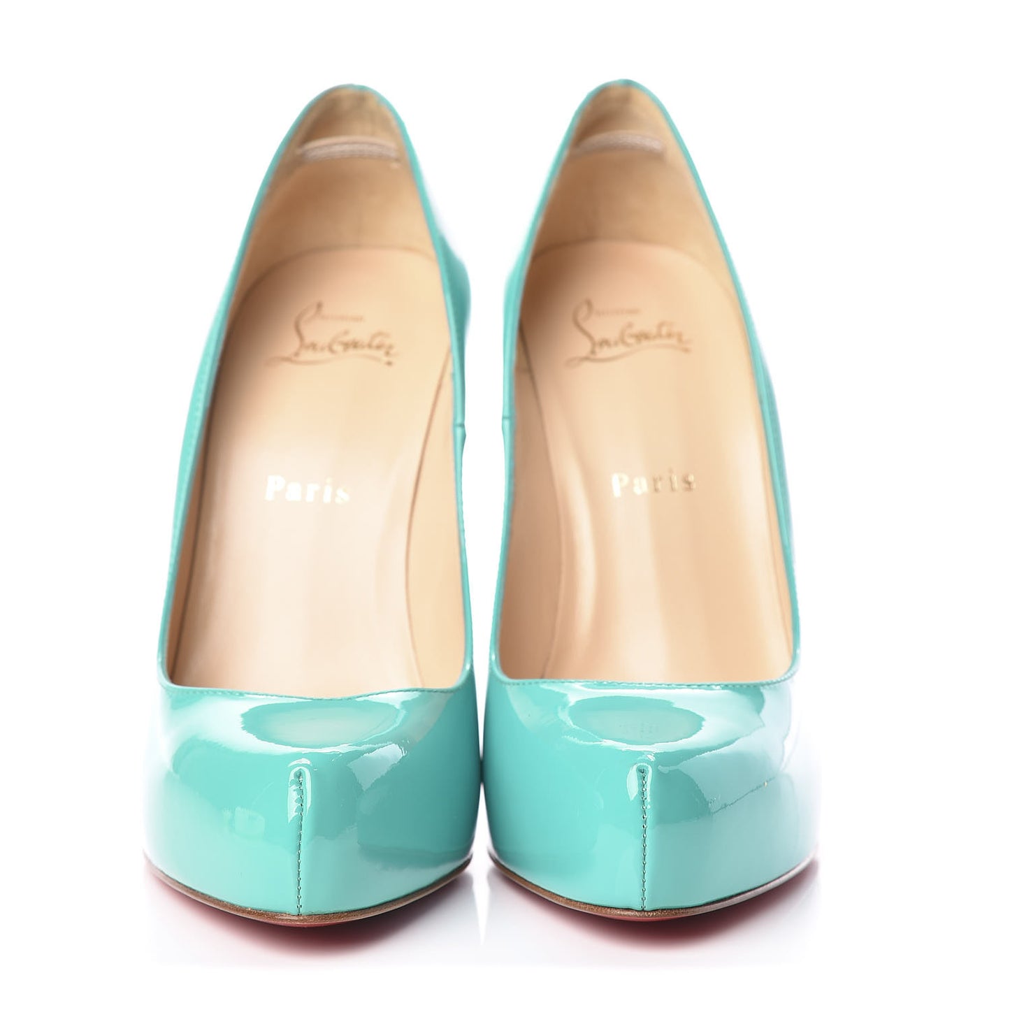 Patent Rolando 120 Pumps 38 Turquoise