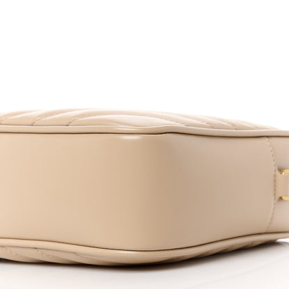 Saint Laurent Calfskin Matelasse Monogram Lou Camera Bag Dark Beige 10 of 11
