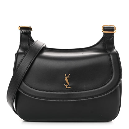 Saint Laurent Smooth Calfskin Medium Charlie Shoulder Bag Black 1 of 10
