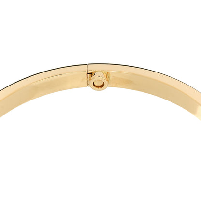 Cartier 18K Yellow Gold Small LOVE Bracelet 16 7 of 8