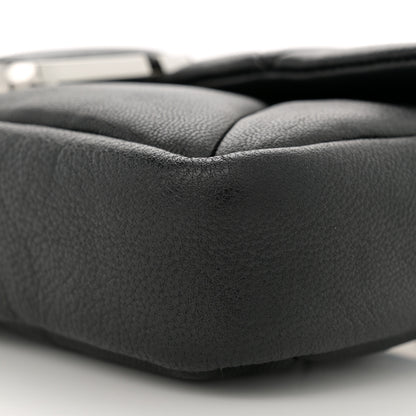 Marc Jacobs Goatskin Quilted J The Puffy Diamond Shoulder Bag Black 11 of 11