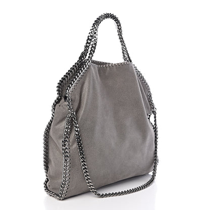 Stella McCartney Shaggy Deer Falabella Fold Over Tote Grey 3 of 10