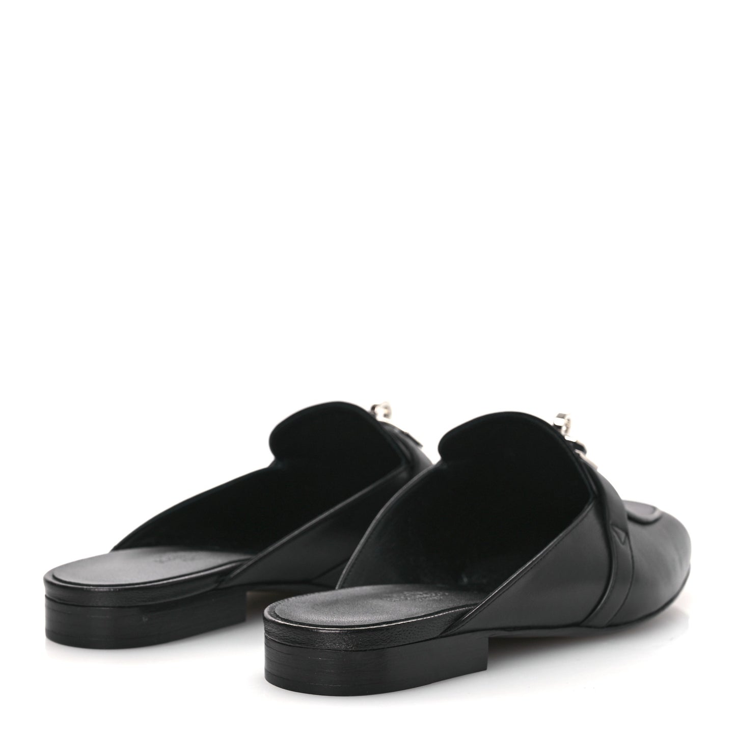 Goatskin Oz Mules 37.5 Black