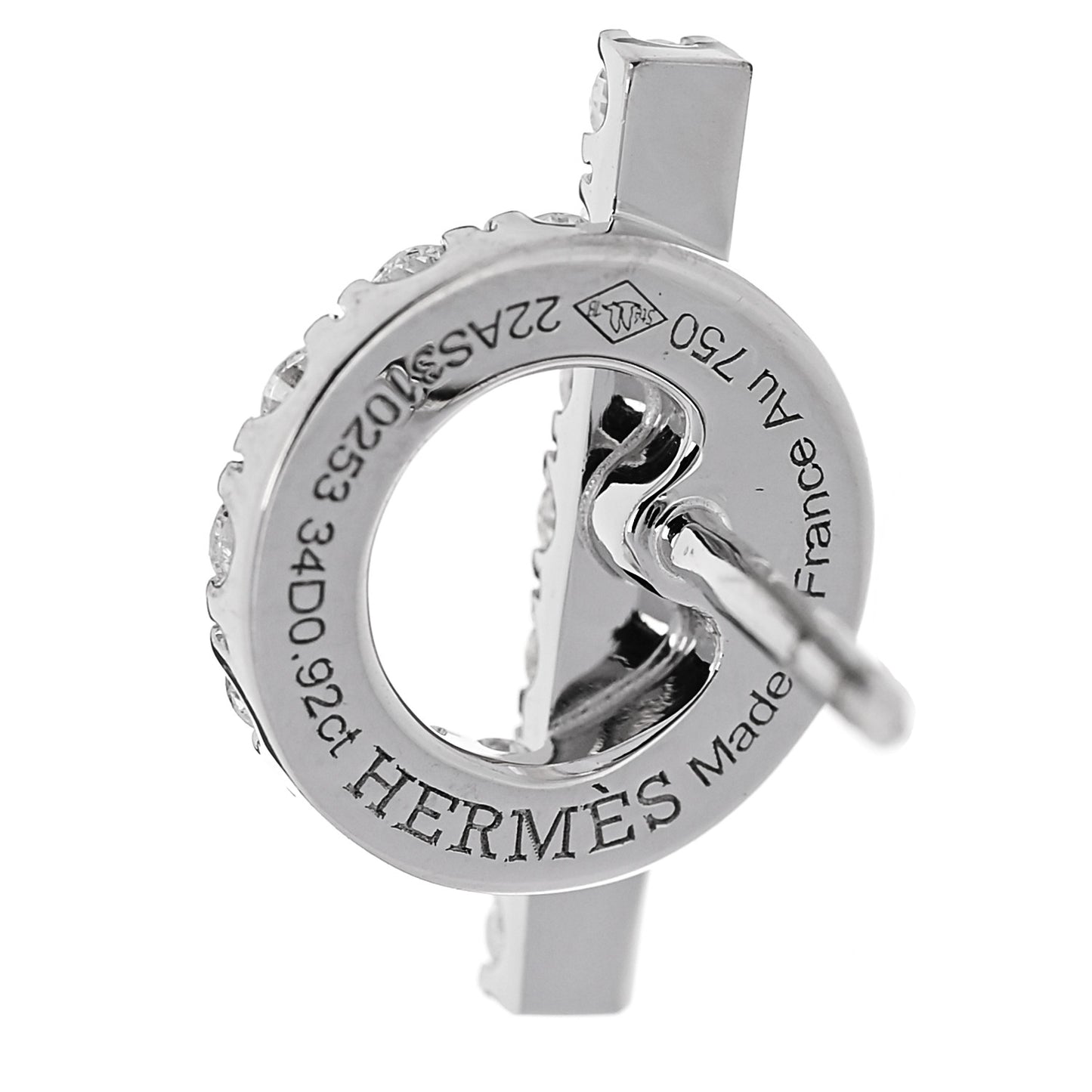 18K White Gold Diamond Finesse Earrings