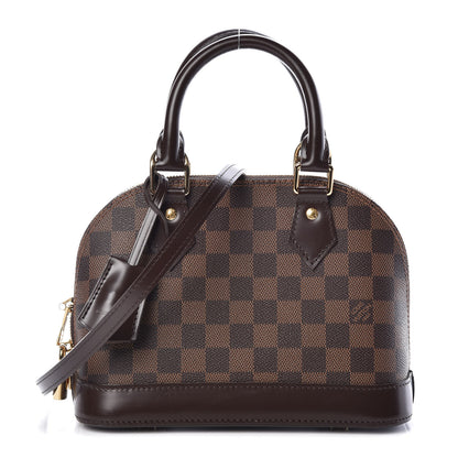 Louis Vuitton Damier Ebene Alma BB 1 of 9