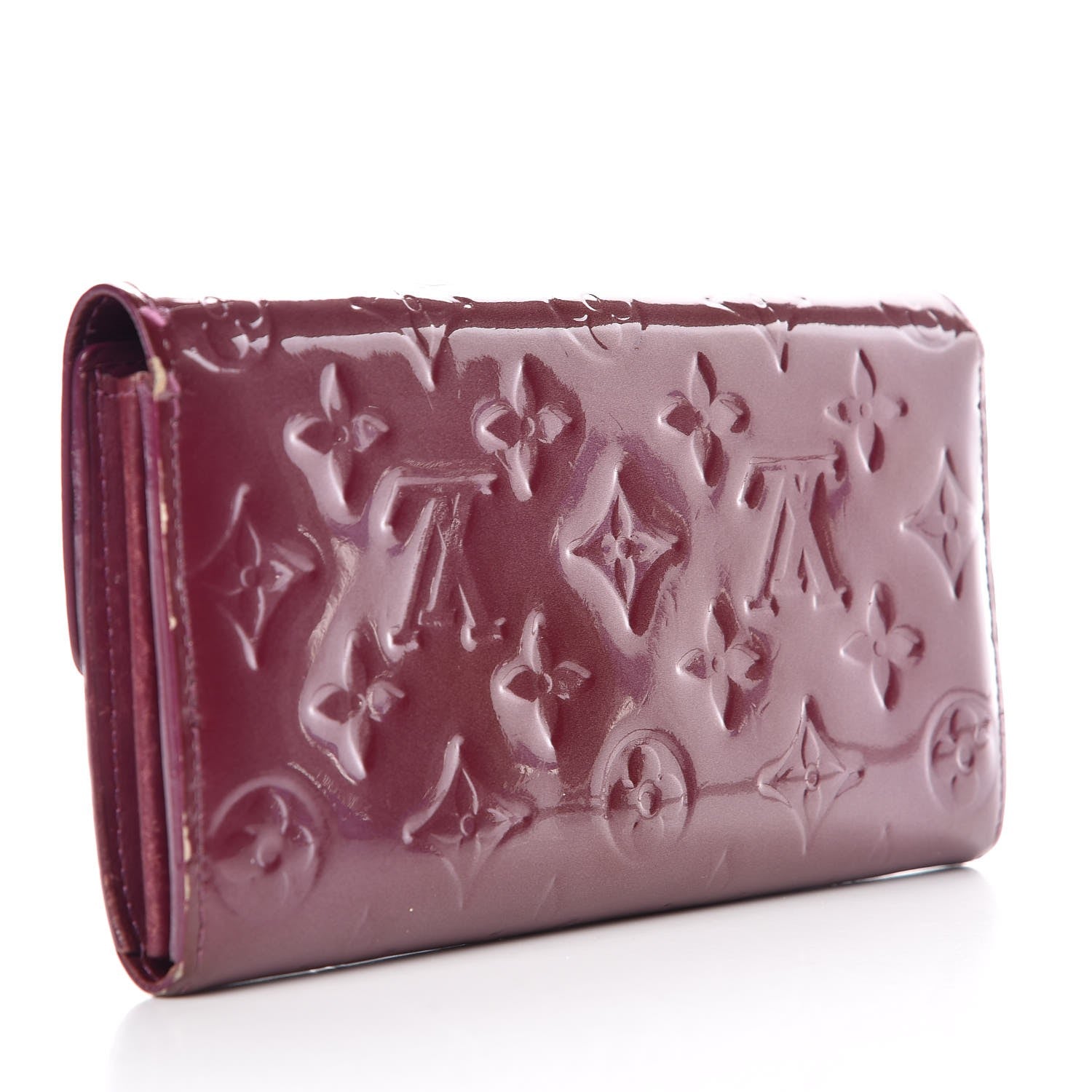 Louis Vuitton Vernis Sarah Wallet Violet 3 of 12