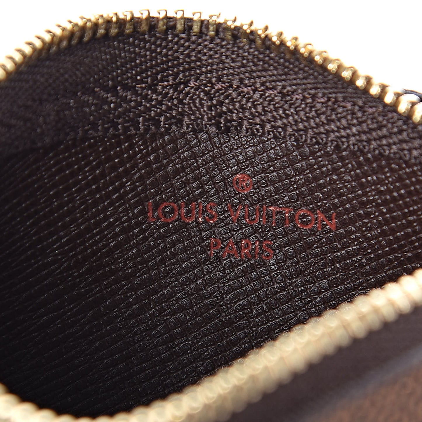 Damier Ebene Key Pouch