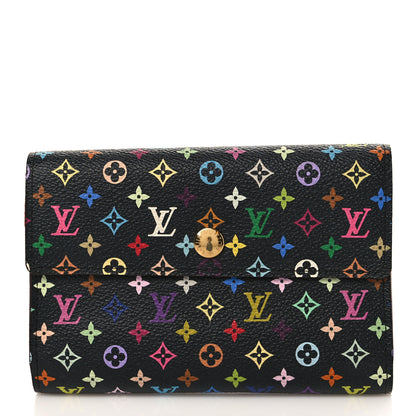 Louis Vuitton Monogram Multicolor Alexandra Wallet Black 1 of 6