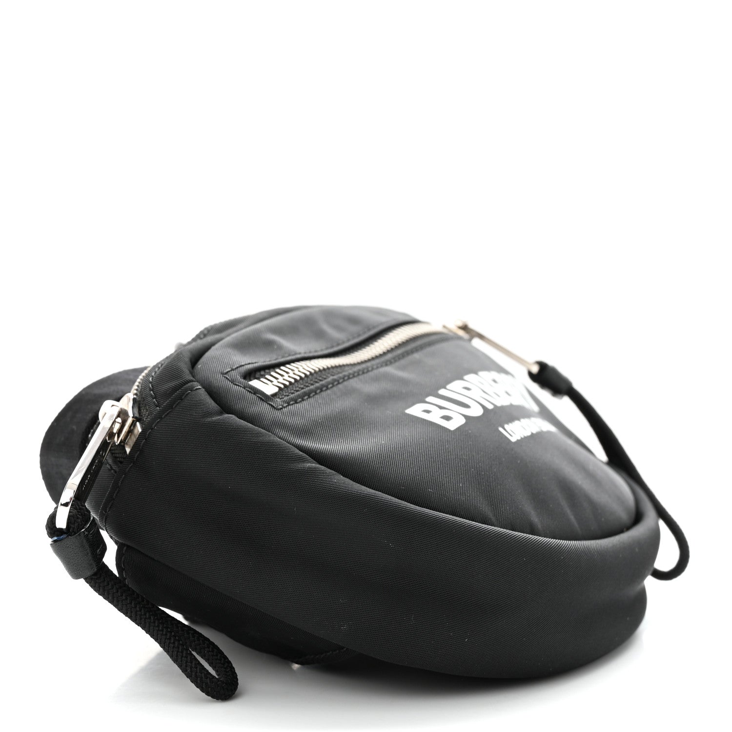 Burberry Econyl Logo Print Small Cannon Bum Bag Black 4 of 9