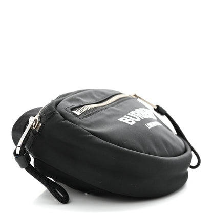 Burberry Econyl Logo Print Small Cannon Bum Bag Black 4 of 9