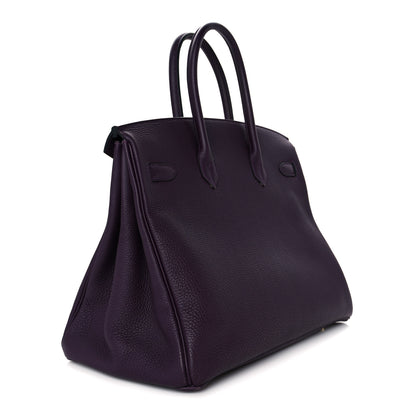 Hermes Togo Birkin 35 Raisin 2 of 13