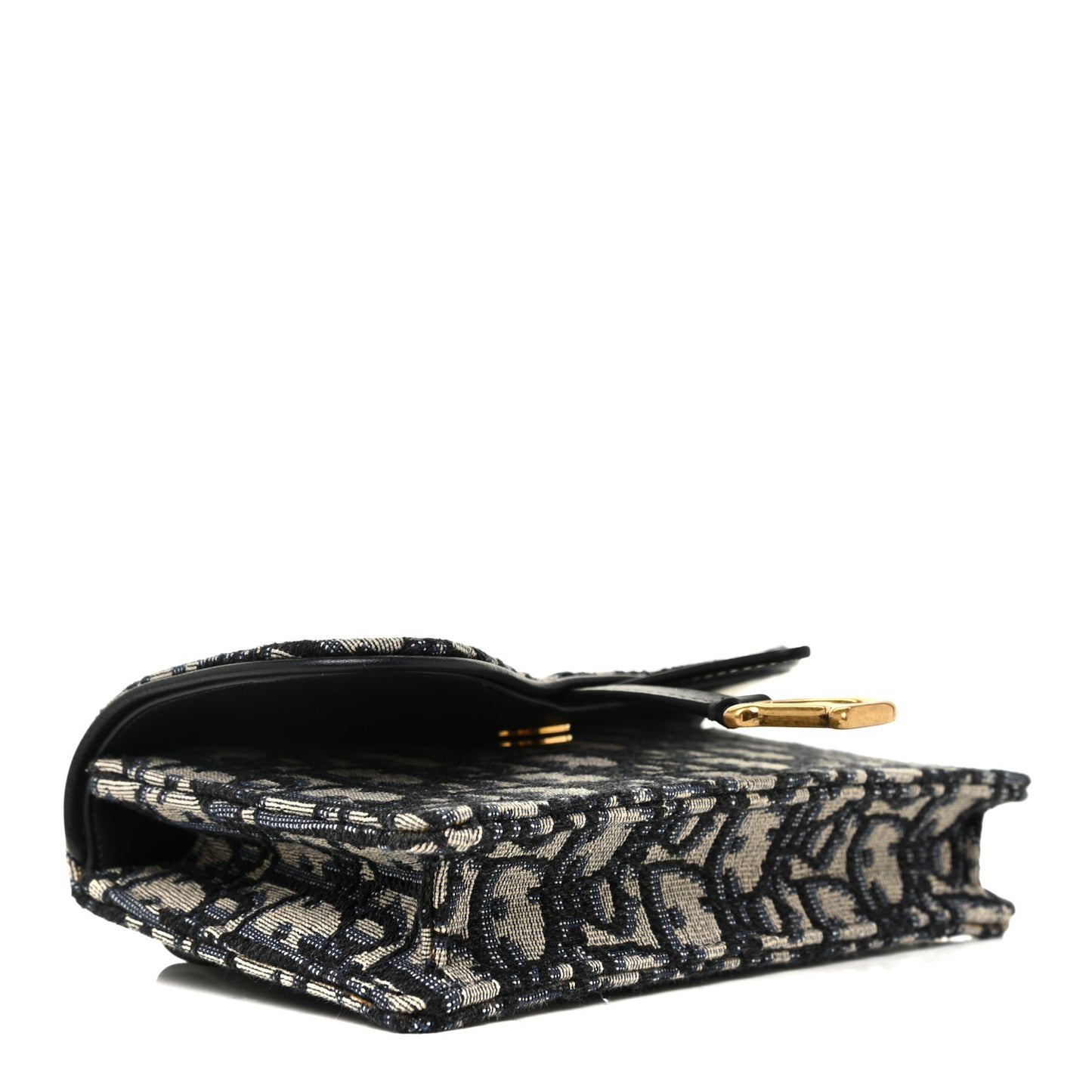 Oblique Saddle Belt Bag Blue