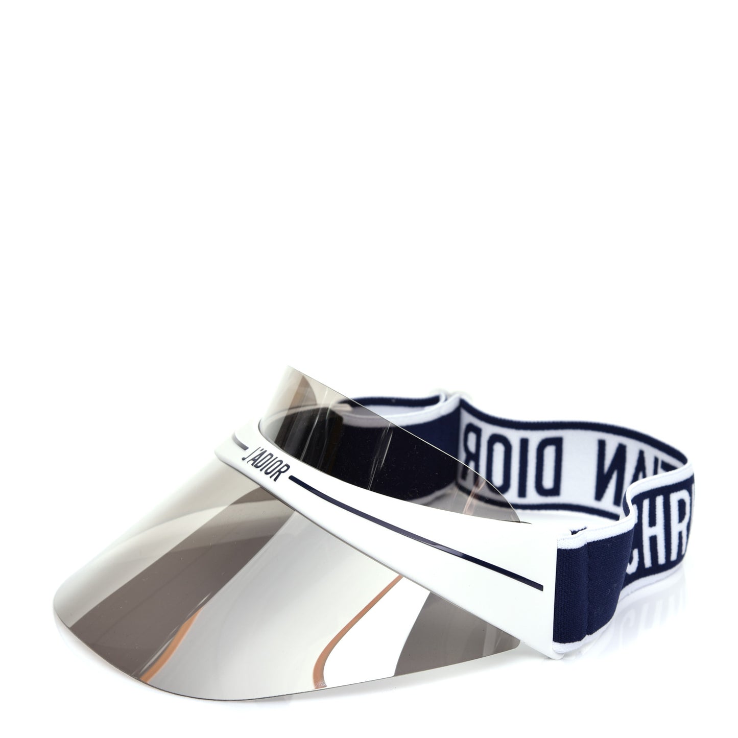 Mirrored DiorClub1 Sun Visor Navy
