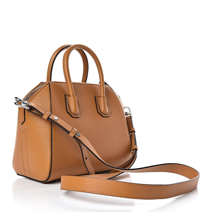 Givenchy Sugar Goatskin Mini Antigona Amber 3 of 10