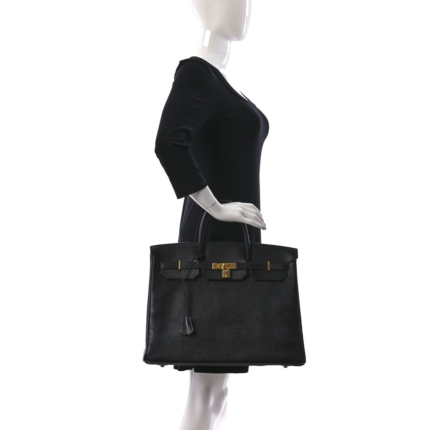 Hermes Ardennes Birkin 40 Black 2 of 11