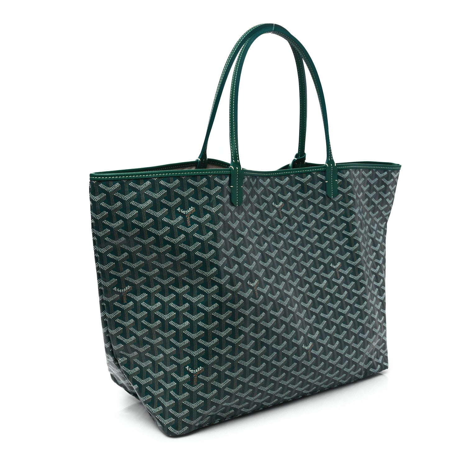 Goyard Goyardine Saint Louis GM Green 4 of 9