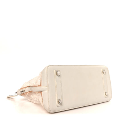 Louis Vuitton Monogram Transparence Lockit East-West White 4 of 10