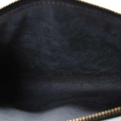 Louis Vuitton Epi Pochette Accessories 21 Black 5 of 10